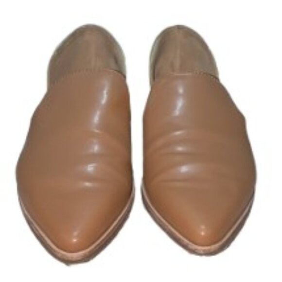 Dolce Vita Beige Cheetah Print Leather Kelsa D'Orsay Loafer Flats 7.5  - EUC - Picture 4 of 8